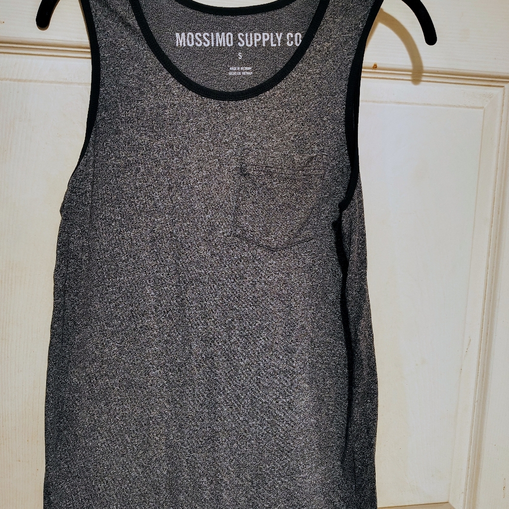 Mossimo Supply Co. Men's Size S Gray Sleeveless Tank Top